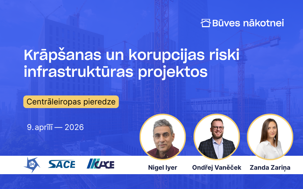 Krāpšanas un korupcijas riski infrastruktūras projektos: Centrāleiropas pieredze